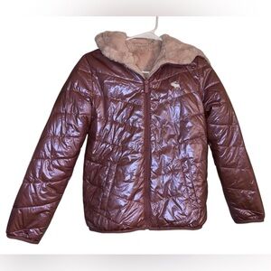 Abercrombie Kids Reversible Coat Girls Size 11/12